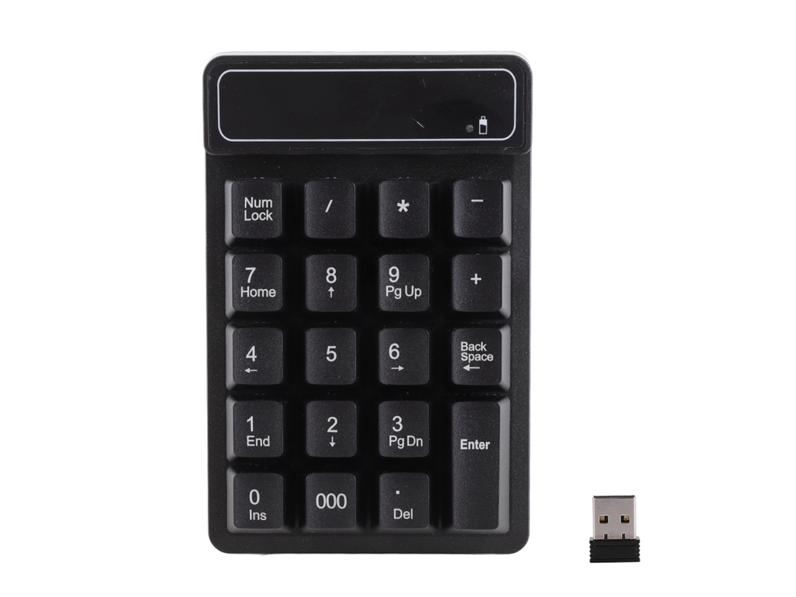Baoj-2026novoteclado Mini Teclado Numérico Inalámbrico 2.4g