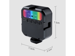 Rebe-linterna Led Portátil Para Cámara Con Control Remoto, Luz De Relleno Para Fotografía Y Streaming De Bolsillo