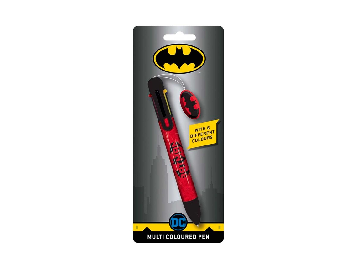 Dc Comics Bolígrafo Multicolor Rojo