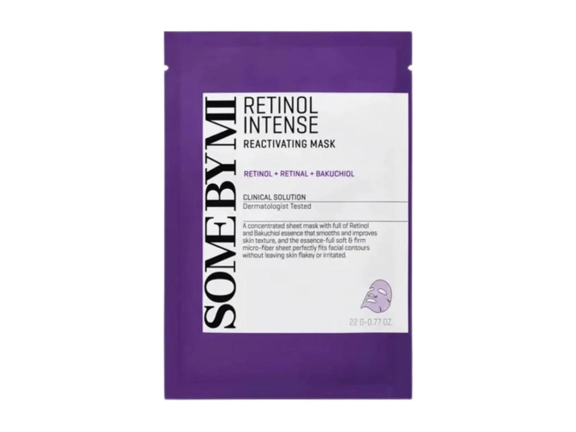Mascarilla facial antiedad con retinol intensivo Some By Mi