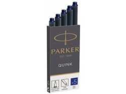 Pack de 5 Recambios para Bolígrafos PARKER 1950384 Multicolor