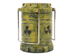 Lámpara de camping portátil con reactor nuclear decorativo en miniatura