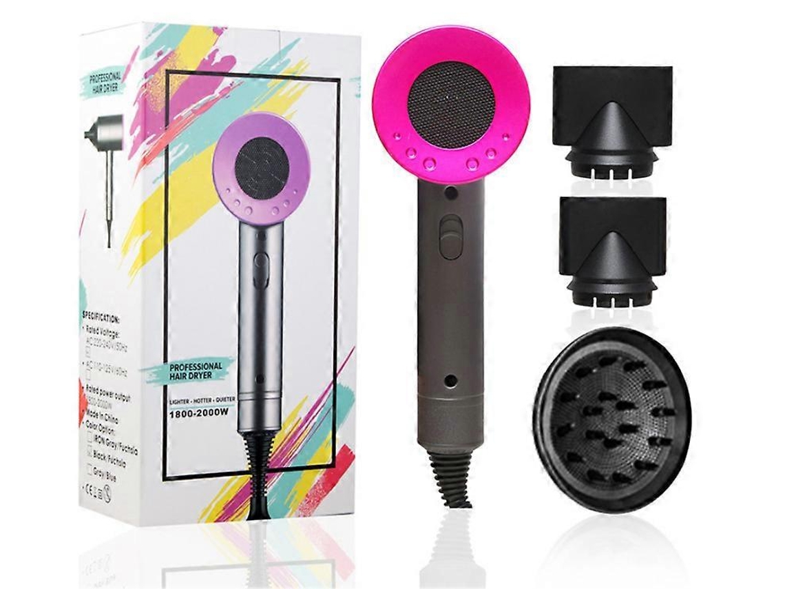 Secador de pelo iónico de 1800 W con difusor y mango plegable, ideal para viajes y con temperatura constante. Ly Ebike