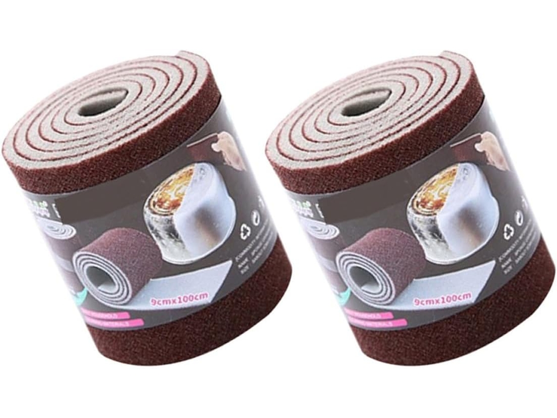 2 Rollos De Esponjas Multiusos Para Fregar, Esponjas De Repuesto Para Platos Con Nano-carborundo