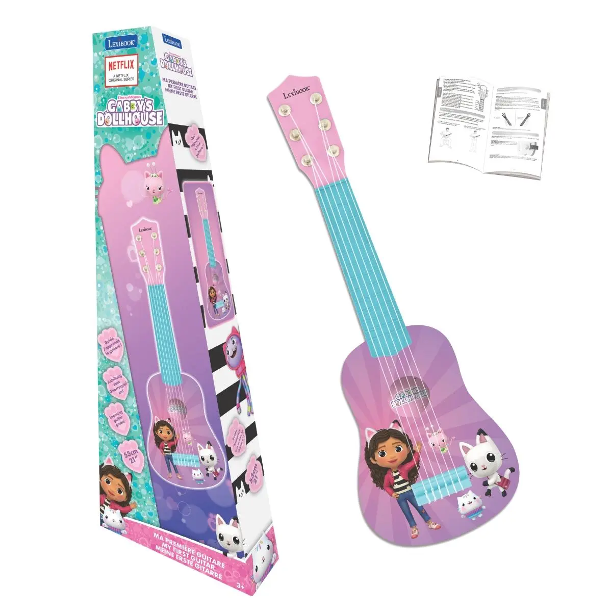 Gabby’s Dollhouse Meine Erste Gitarre – 53 Cm
