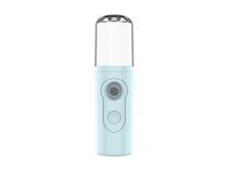 Belleza Facial Vaporizador De Viaje Humidificador Mini Vapor Facial Portátil Pulverizador Facial Instrumento Hidratante Azul Yizhood