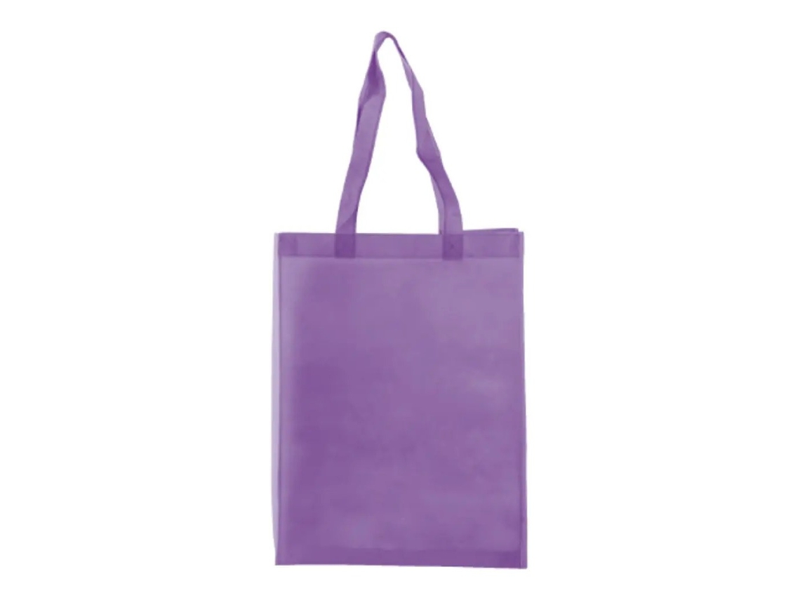 110 Pack Bolsas Ecologicas Moradas Personalizadas 34x38x15vayotoy