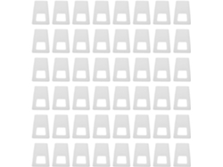Tú, 50 Fundas De Silicona Reutilizables Para Cremalleras De Ropa