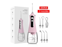 Irrigador Oral Portátil L10 Cargador Usb Rosa SIURN