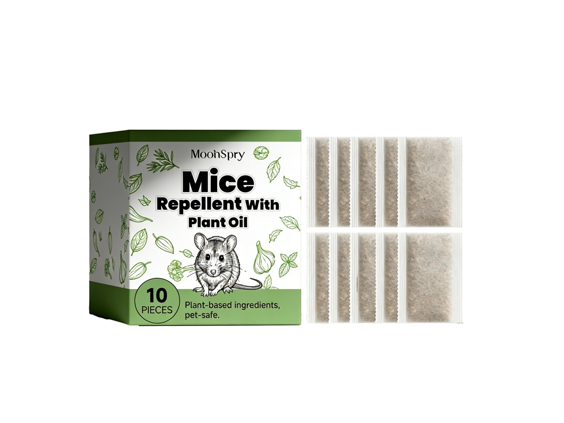 Repelente eficaz para roedores con aceite vegetal