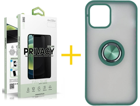 Carcasa + Protector de Pantalla para iPhone 11 SKYHE Verde