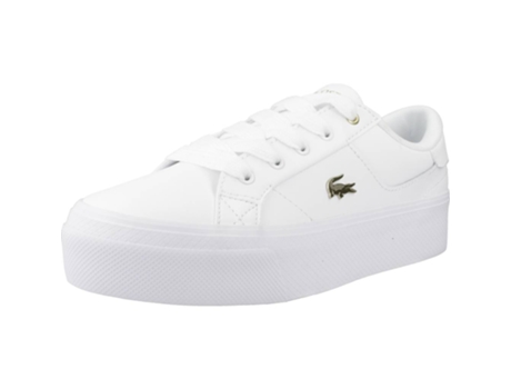 Zapatos de Mujer LACOSTE Ziane Tecido Blanco (41)