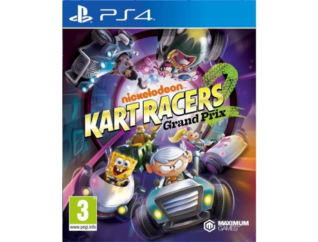 Juego PS4 Nickelodeon Kart Racers: Grand Prix Game