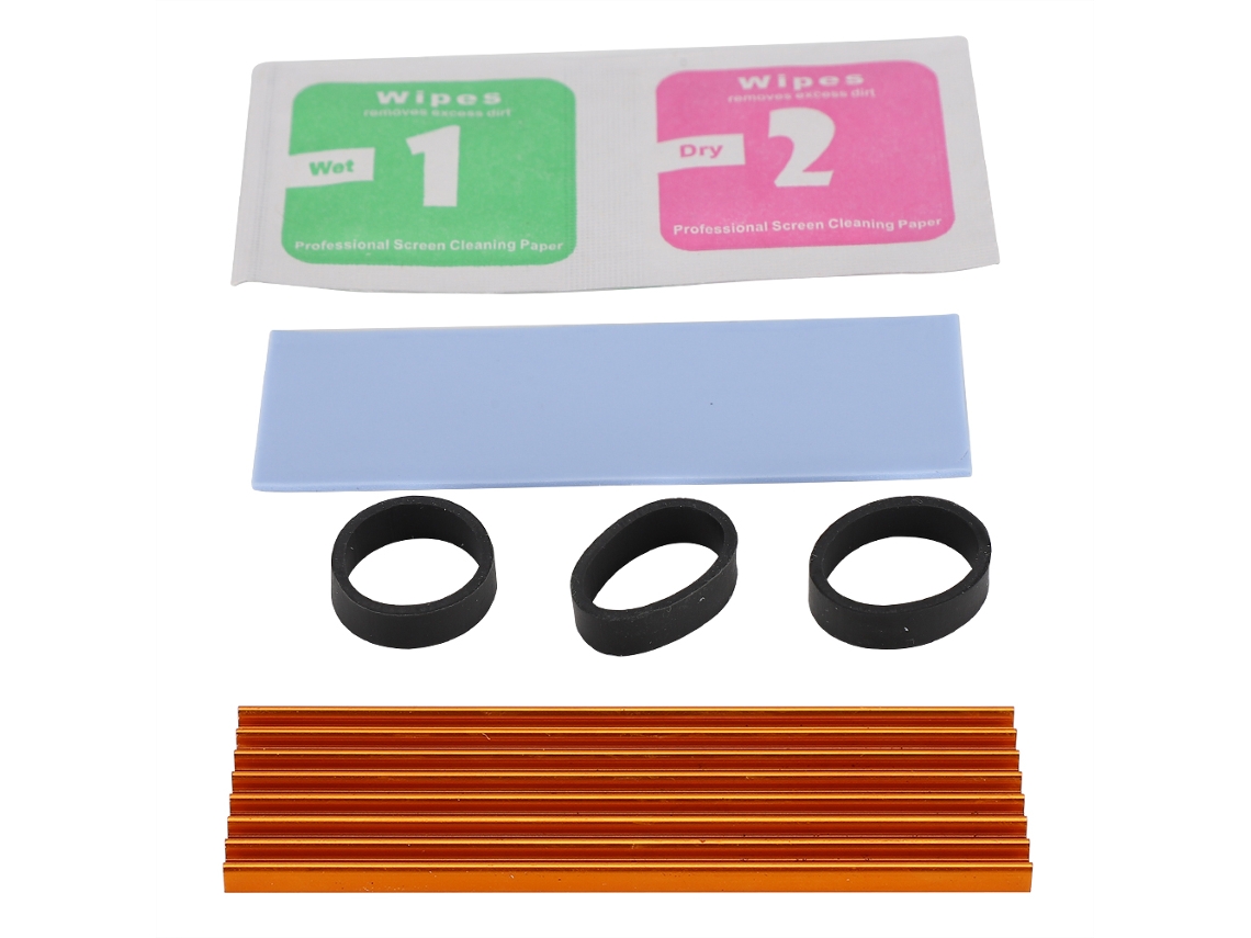 Disipador De Calor De Aleación De Aluminio Para Ssd Pcie M.2 2280 Para Ordenadores De Sobremesa Y Portátiles