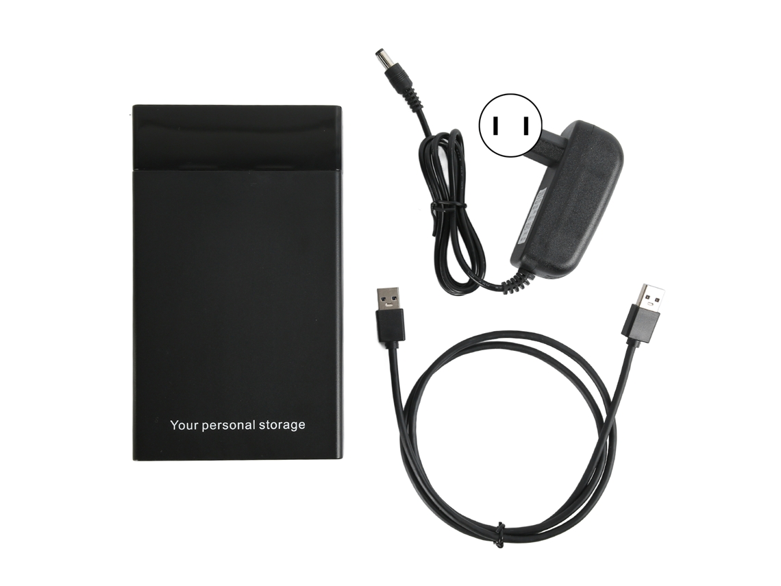 Caja Para Discos Duros Ssd/hdd Usb 3.0 A Sata De 3,5/2,5 Pulgadas Con Adaptador Uasp De 12 V. Admite Hasta 10 Tb A 6 Gbps.