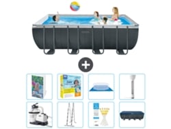Intex Piscina Ultra Xtr Retangular - 549x274x132 Cm - 9-peças S532
