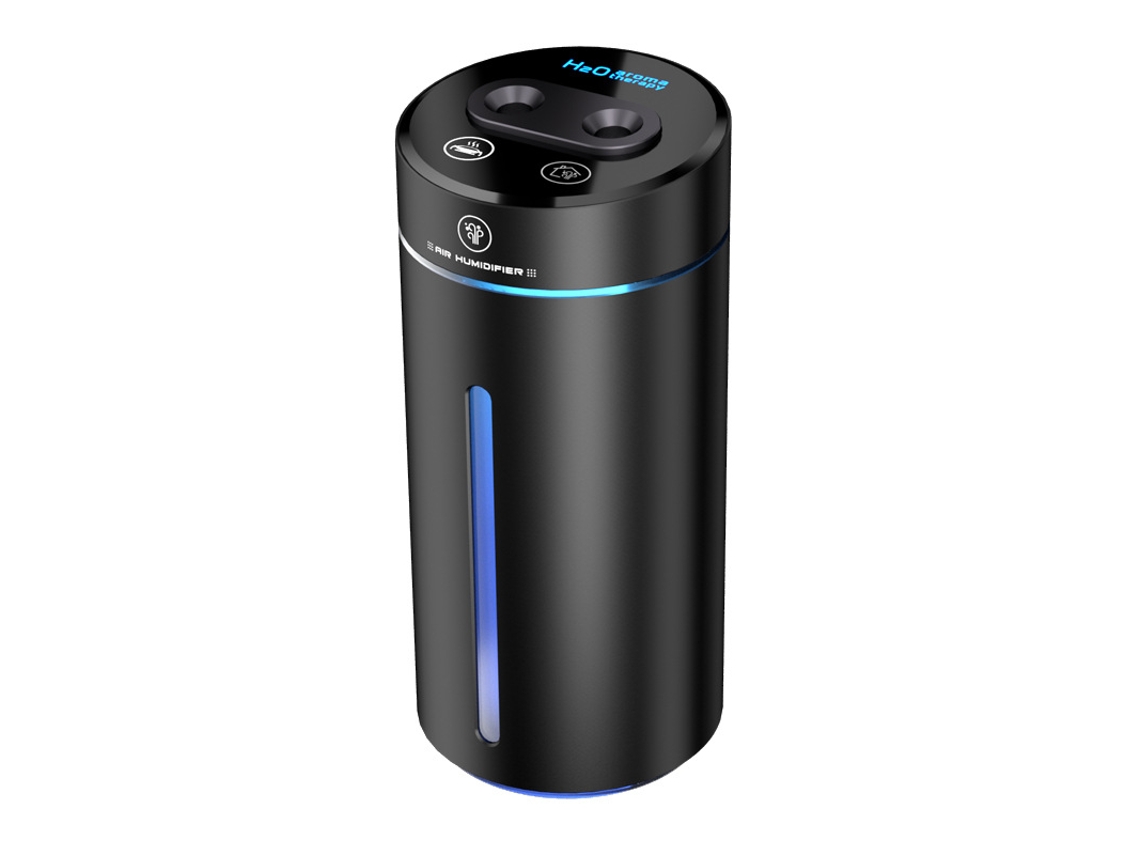 (negro, Usb) Ambientador Difusor Humidificador Aleación De Aluminio Eléctrico