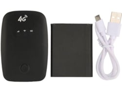 Router 4g Portátil De Alta Velocidad, Punto De Acceso, Batería De 2100 Mah, Pantalla