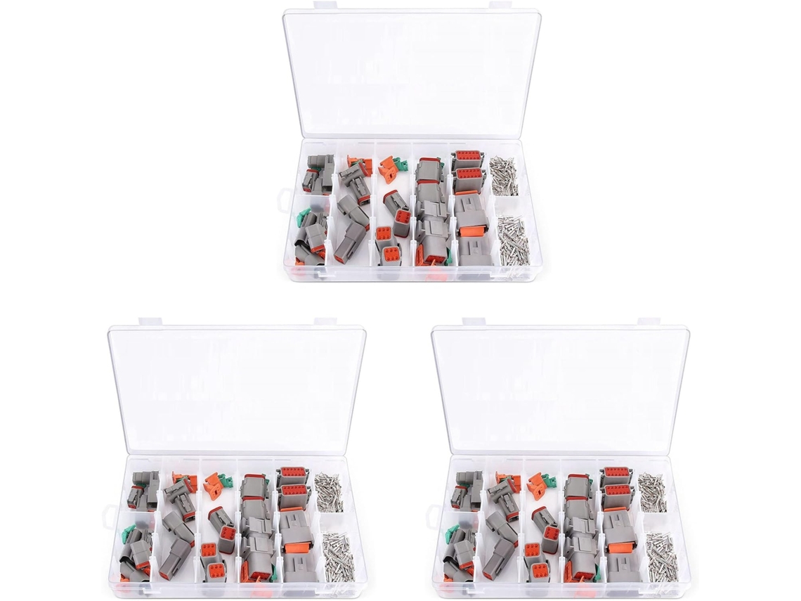 Kit De Conectores Eléctricos, 24 Juegos, 2, 3, 4, 6, 8, 12 Pines