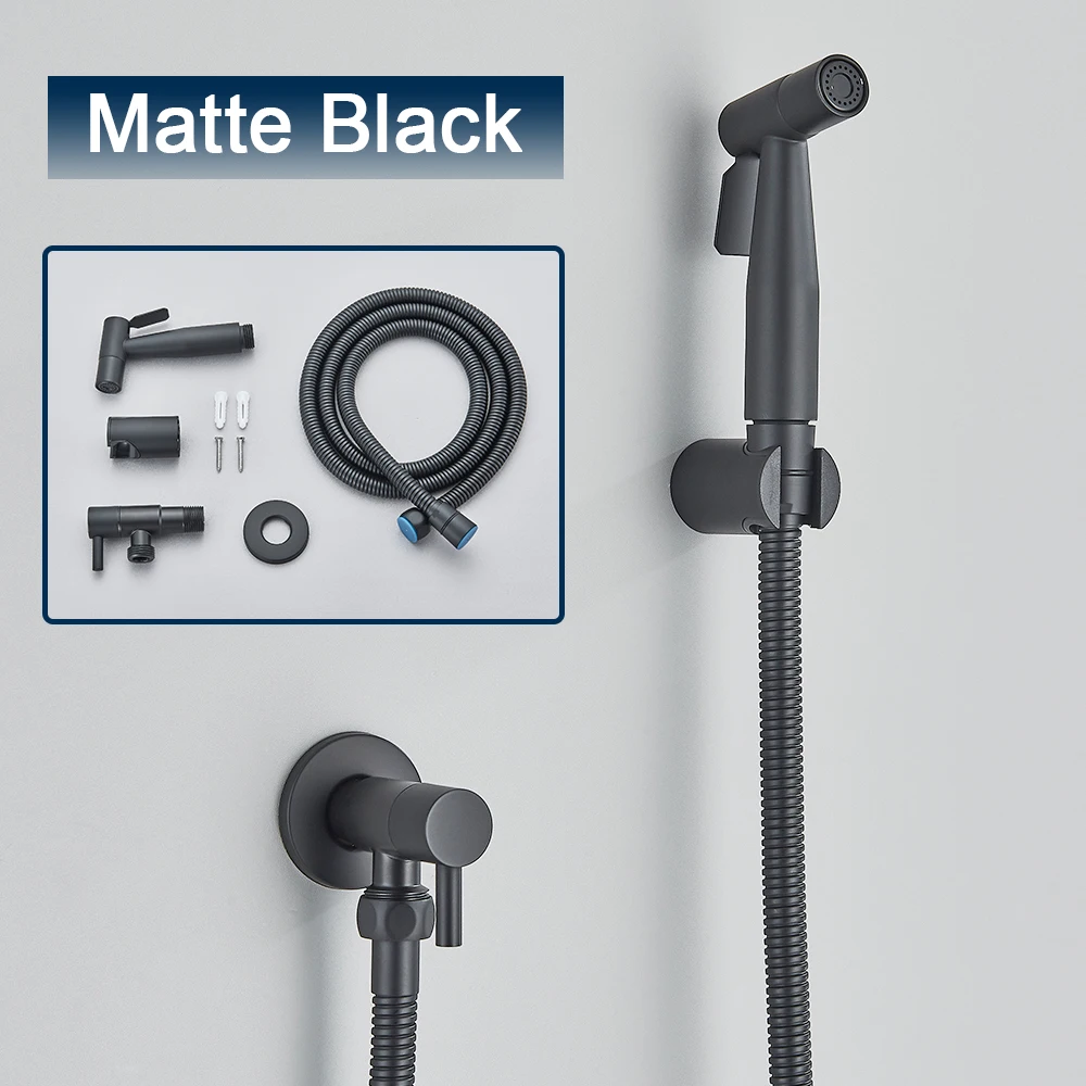Cabezal De Ducha Individual De Agua Fría Para Inodoro, Grifo De Baño De Acero Inoxidable 304.