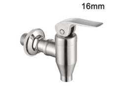 Grifo pulsador para dispensador de bebidas 2023, acero inoxidable pulido (shikai)