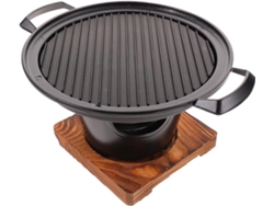 Barbacoa Portátil Sin Humo Para 2-3 Personas, Superficie Antiadherente De Aleación De Aluminio, Soporte.