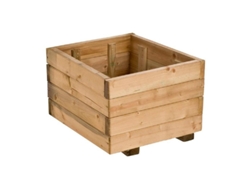 Jardinera Rustica Madera 40x40x27 Cm