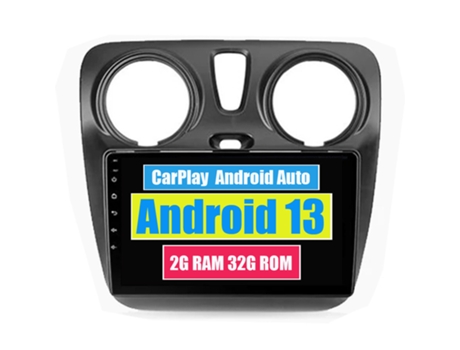 Autoradio Multimedia ROVERONE para Renault Dokker 2012 - 2020 CarPlay Android Coche Radio Bluetooth GPS Navegación