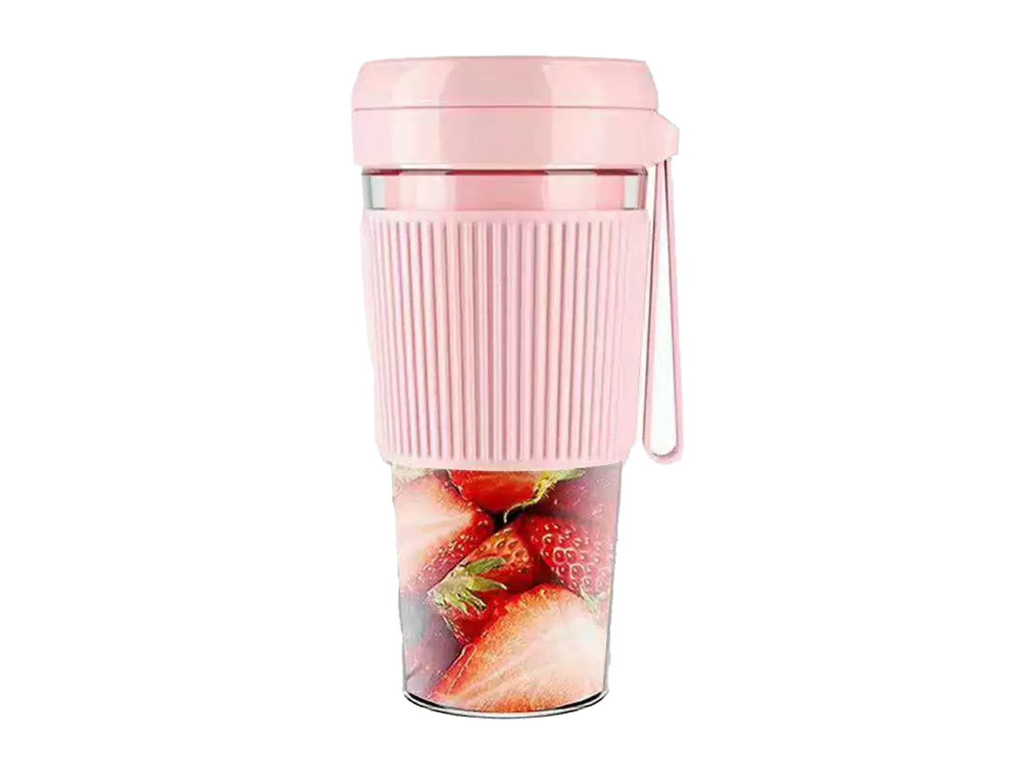 JILLIOPER Mini exprimidor multifunción vaso con carga USB máquina de jugo eléctrica vaso portátil para mezclar