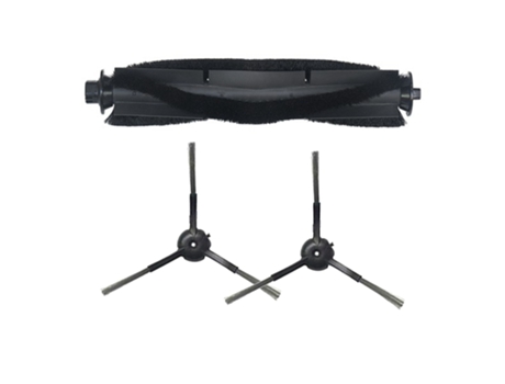 3 piezas para Robot aspirador Roidmi Eve Plus, cepillo principal, cepillo lateral, piezas de repuesto de aspiradora