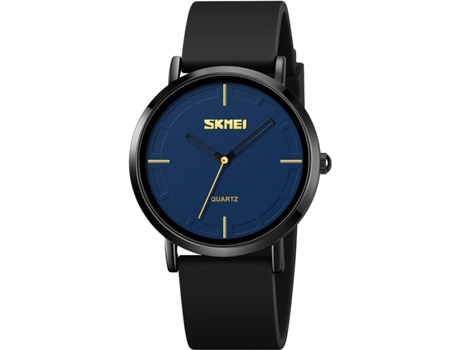 VEANXIN Relojes Reloj de Pulsera con Correa de Silicona y Esfera Resistente al Agua-blanco negro