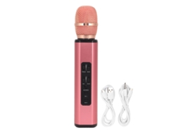 Micrófono inalámbrico Bluetooth EOOCOO (micrófono de mano para karaoke)