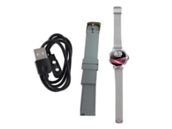 2026-reloj Inteligente Para Mujer 1.2 Pulgadas Pantalla Táctil Monitor De Sueño Contador De Calorías Smartwatch Plata