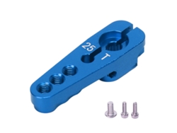Varillas De Servo Ajustables De Aluminio 25t Con 3 Orificios Para Coches Rc A Escala 1/10 - Azul