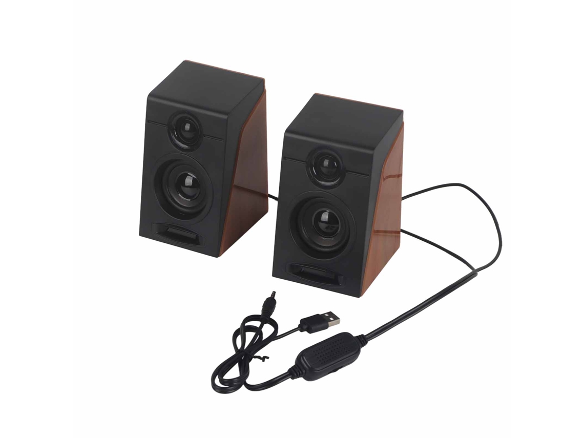 Alto-falantes De Computador 3in Com Grave Pesado Subwoofer Hifi Som Para Pc Tv Tablet Telefone