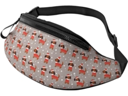 Riñonera Poliéster Para Hombre Diseño Estampado Vacaciones