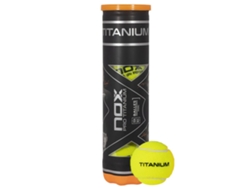 Pelota de Pádel NOX Pro Titanium Dourado 4 Ballsnox