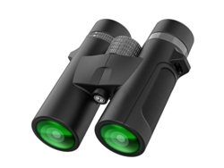 Binoculares 10x42 compactos IP68 para observación de aves, viajes, conciertos, deportes, vida silvestre, regalo, negro Yizhood