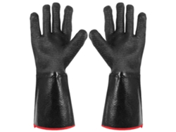 Guantes De Neopreno Inoomp Repelentes Al Agua,s Al Calor Hasta 500 °c, De 35,5 Cm (14 Pulgadas), Con Protectores Para