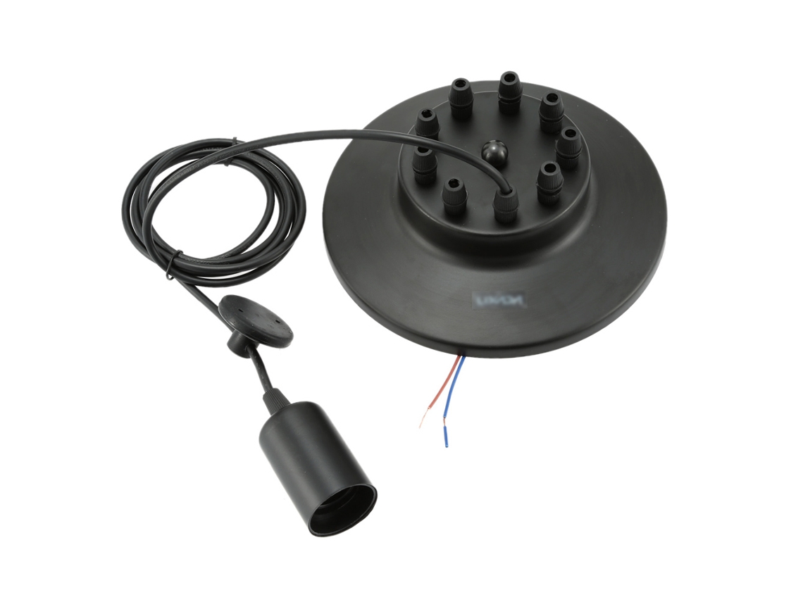 Yncm2026-lámpara Colgante Techo Araña Lixada 9 Brazos E27 Antigua Clásica Ajustable Diy Candelabro Para Comedor Dormitorio Hogar