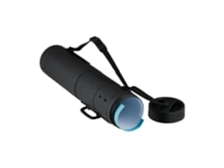 Relaxdays Rollo Extensible Para Carteles, 80-135 Cm, Ø 18,5 Cm, Transporte De Carteles Y Dibujos, Hasta Din A0, Negro