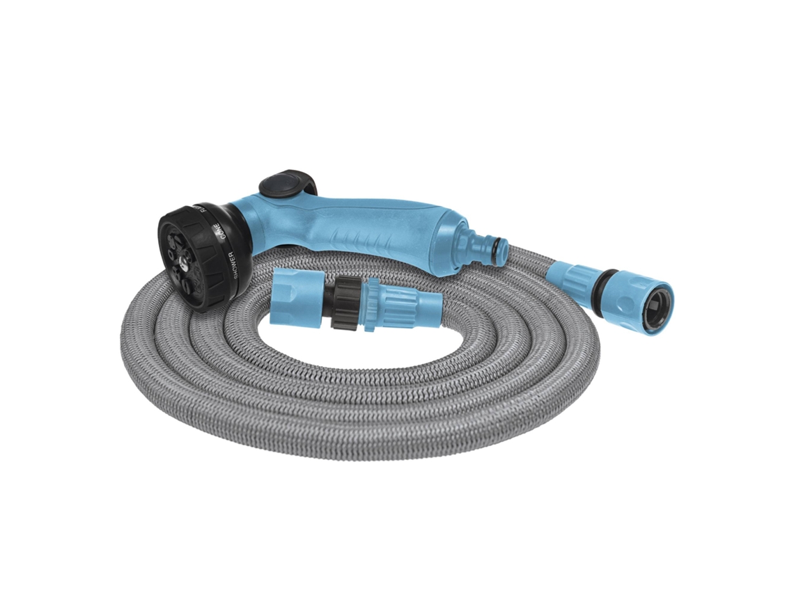Set de riego BASIC con manguera expandible de 22,5 metros