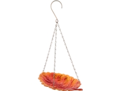 Comedero Colgante Para Pájaros, Soporte Metálico, Semillas De Jardín