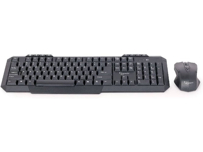 Teclado GEMBIRD KBS-WM-02 (Inalámbrico - Layout US - Teclado Numérico)