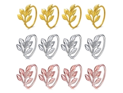 Conjunto De 12 Hebillas Para Servilletas, Porta Servilletas Para Decoración De Mesas En Hoteles, Restaurantes Y Bodas