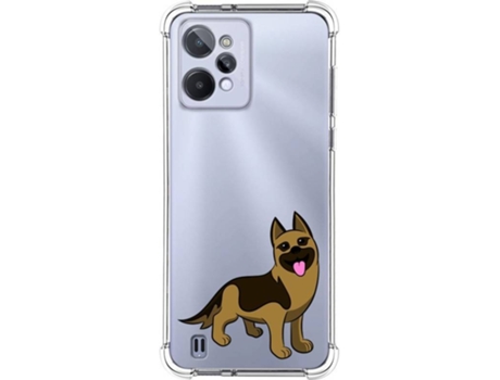 Carcasa para Realme C31 TUMUNDOSMARTPHONE Dibujos Antigolpes Perros 03 Multicolor