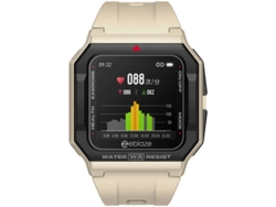 Reloj inteligente para hombre y mujer con podómetro, monitor de ritmo cardíaco y sueño, deportivo, resistente al agua IP68, pulsera inteligente para Android e iOS Yizhood (cinzento)