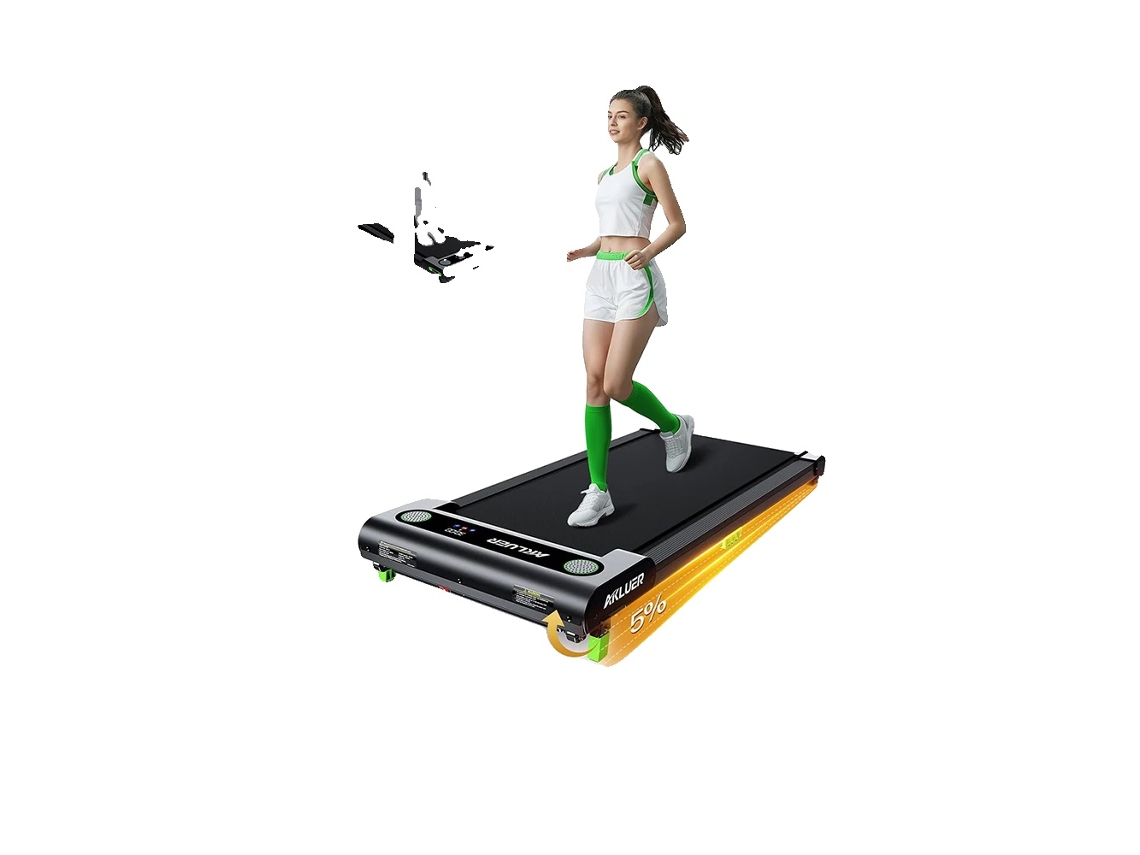 Cinta de correr con ajuste de inclinación y motor de 2,5 HP, Akluer 480L OEM