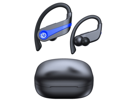 ELKUAIE Auriculares inalámbricos, Bluetooth 5.1 Deporte Auriculares inalámbricos IP7 Auriculares impermeables para correr Gimnasio Deportes
