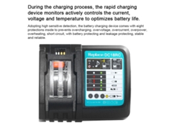 Cargador De Baterías De Litio Universal 100-240v Para Dispositivos De Recarga Con Carcasa De Inyección
